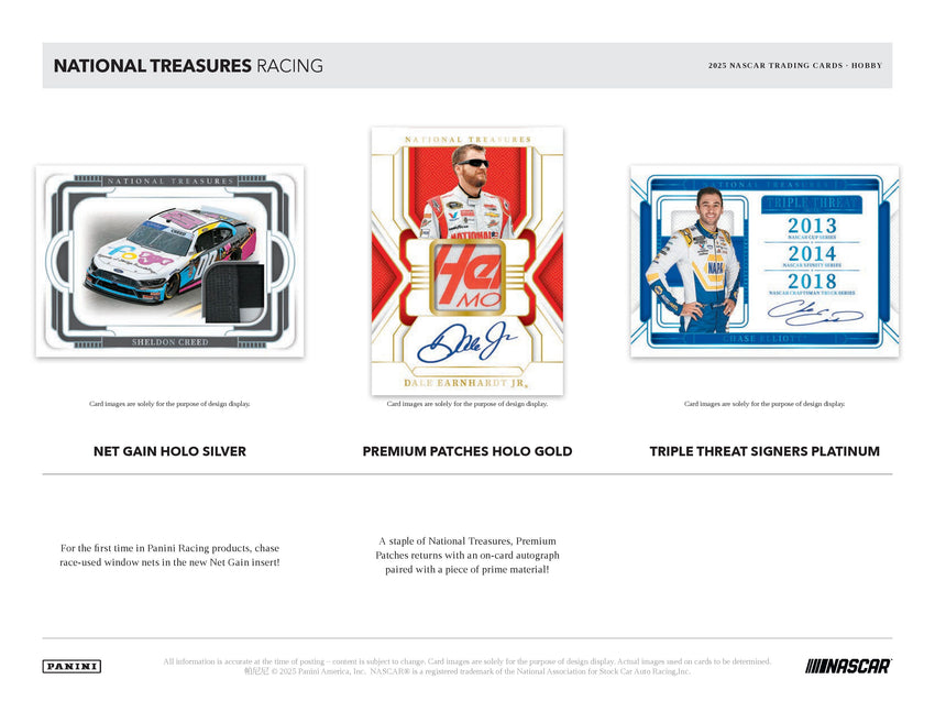 2025 Panini National Treasures Racing Hobby Box