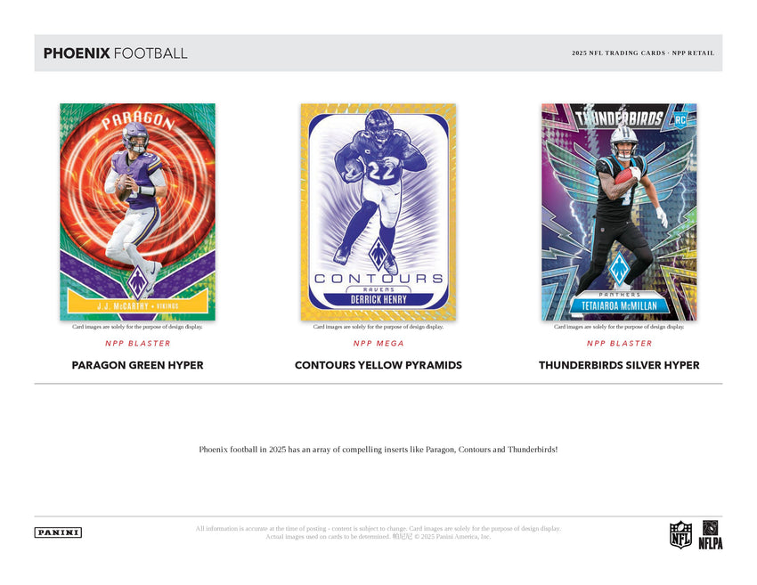 2025 Panini Phoenix Football Blaster Box (Pre Order)