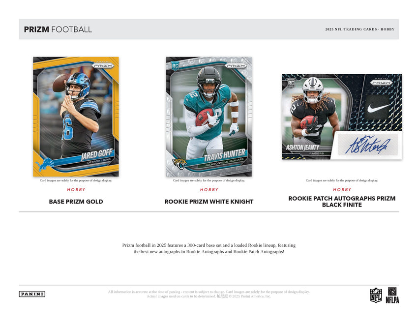 2025 Panini Prizm Football Hobby Box (Pre Order)