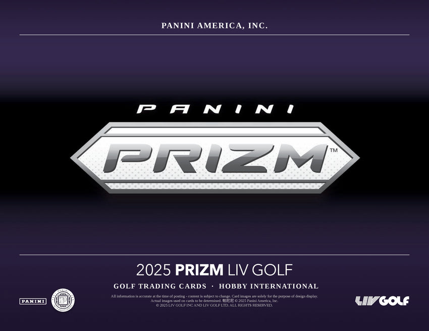 2025 Panini Prizm LIV Golf International Hobby 1 Box Opening #31547 Random Team  (Release Day)