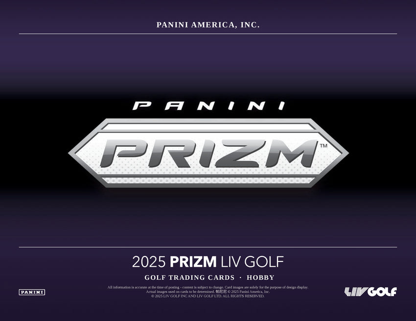 2025 Panini Prizm LIV Golf Hobby Box