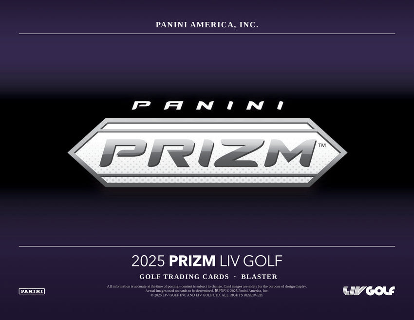 2025 Panini Prizm LIV Golf 6-Pack Blaster Box