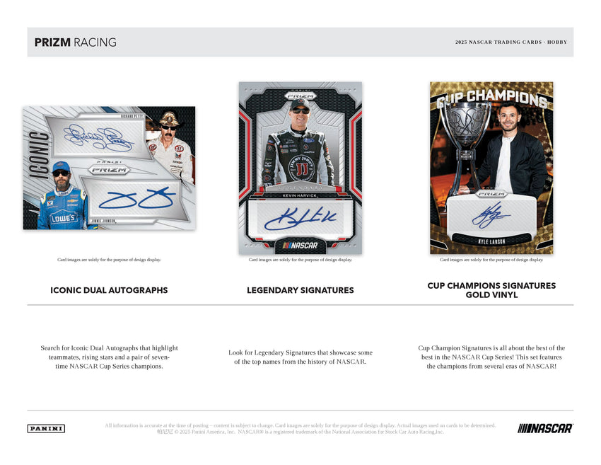 2025 Panini Prizm NASCAR Racing Hobby Box