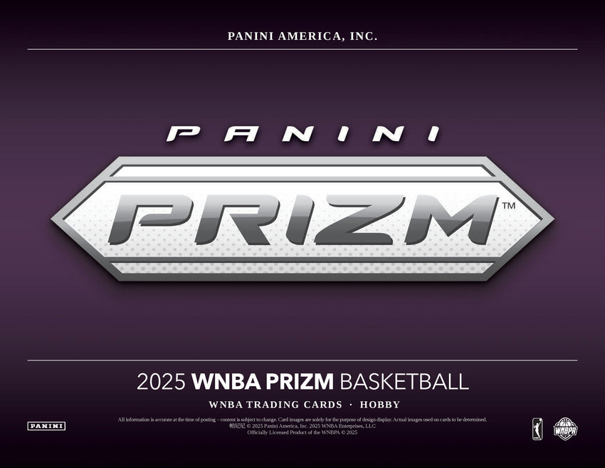 2025 Panini Prizm WNBA Basketball Hobby Box (Pre Order)