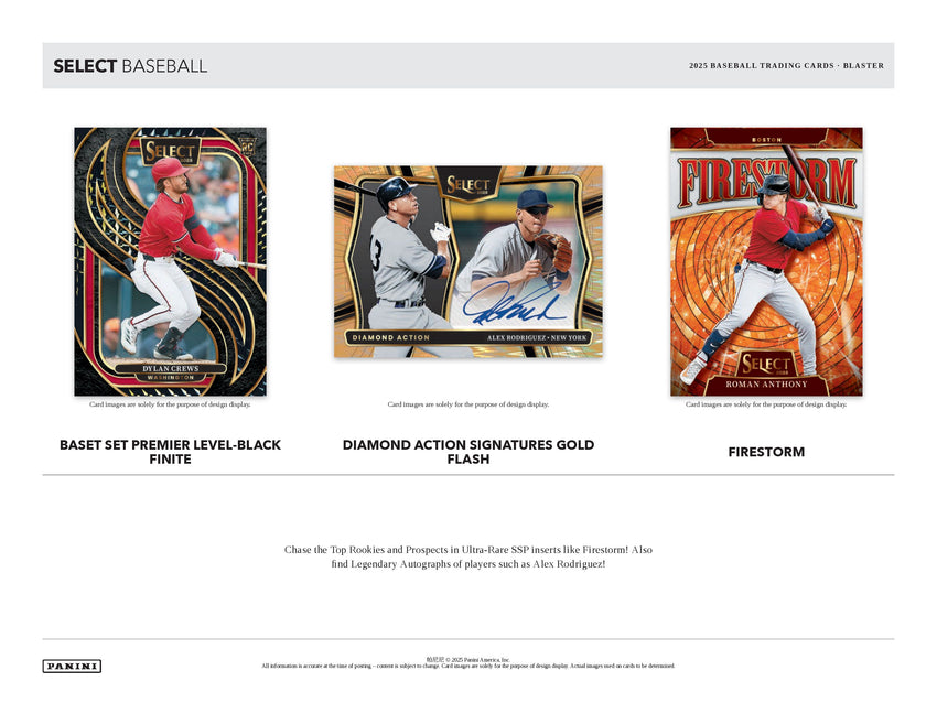 2025 Panini Select Baseball 6-Pack Blaster Box