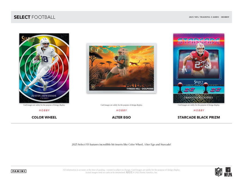 2025 Panini Select Football Hobby Box