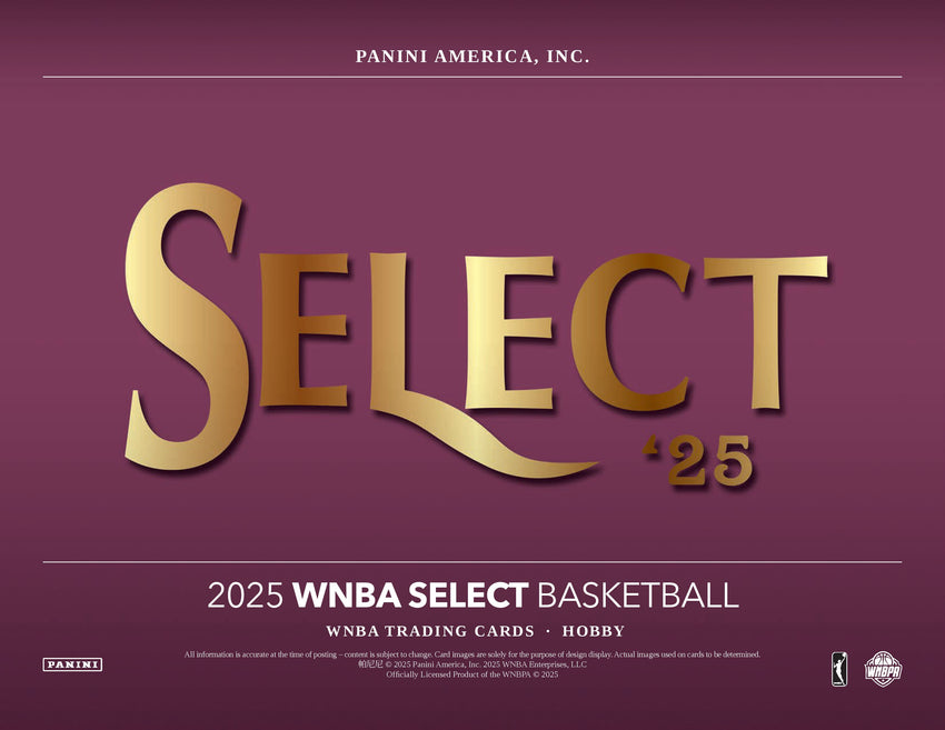 2025 Select WNBA Hobby 1 Box Opening - #32362・Team Based (May 26 4pm)