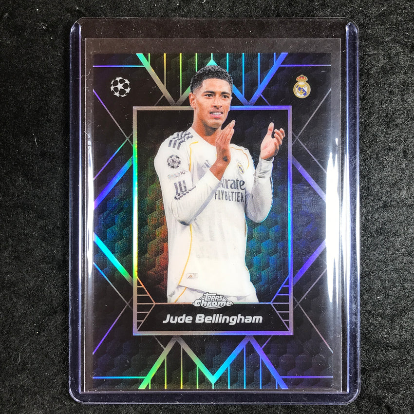 2025-26 Topps Chrome UEFA CC JUDE BELLINGHAM Shadow Etch SSP #19