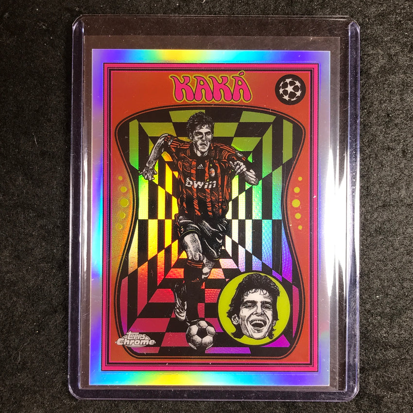 2025-26 Topps Chrome UEFA CC KAKA Ultra Violet All-Stars SSP #13