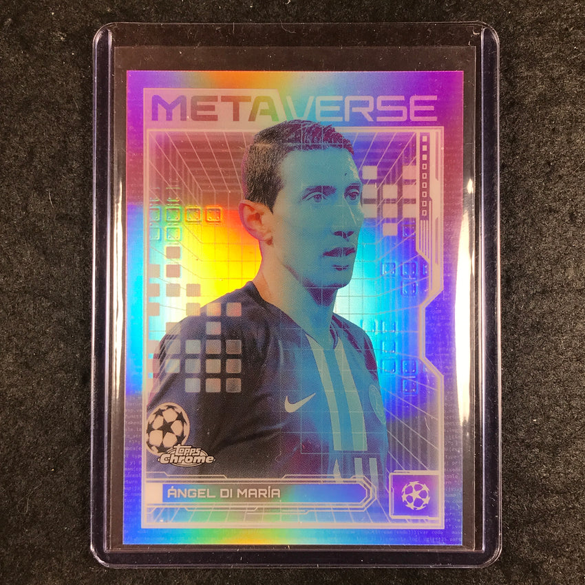 2025-26 Topps Chrome UEFA CC ANGEL DI MARIA MetaVerse SP #1