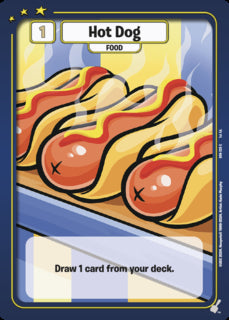 FOIL Hot Dog - DON-229 - C - Neopets TCG  Defenders of Neopia 1st Edition