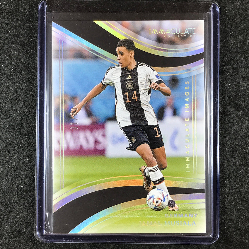 2023-24 Immaculate Soccer JAMAL MUSIALA Immaculate Images Gold 2/10 #5