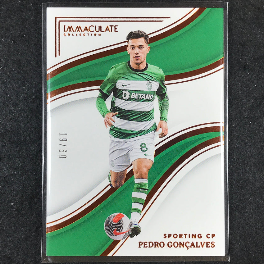2023-24 Immaculate Soccer PEDRO GONCALVES Base 19/60 #84