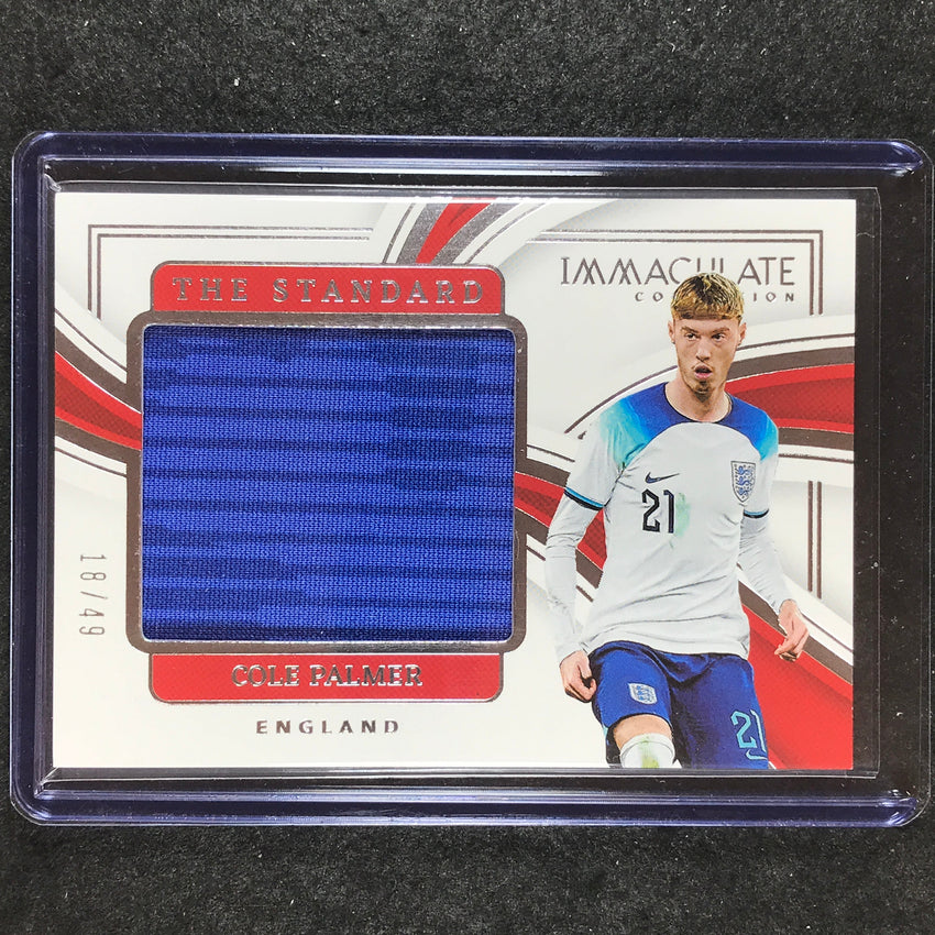 2023-24 Immaculate Soccer COLE PALMER The Standard Jersey Relic Silver 18/49