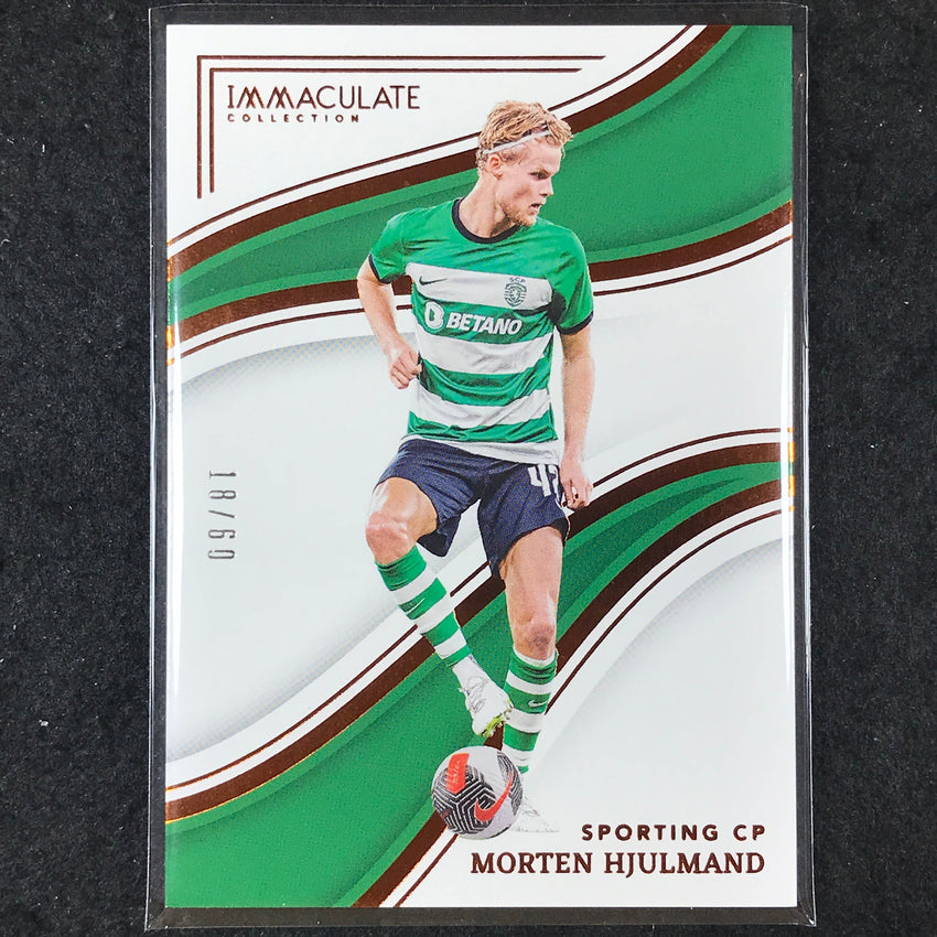 2023-24 Immaculate Soccer MORTEN HJULMAND Base 18/60 #87