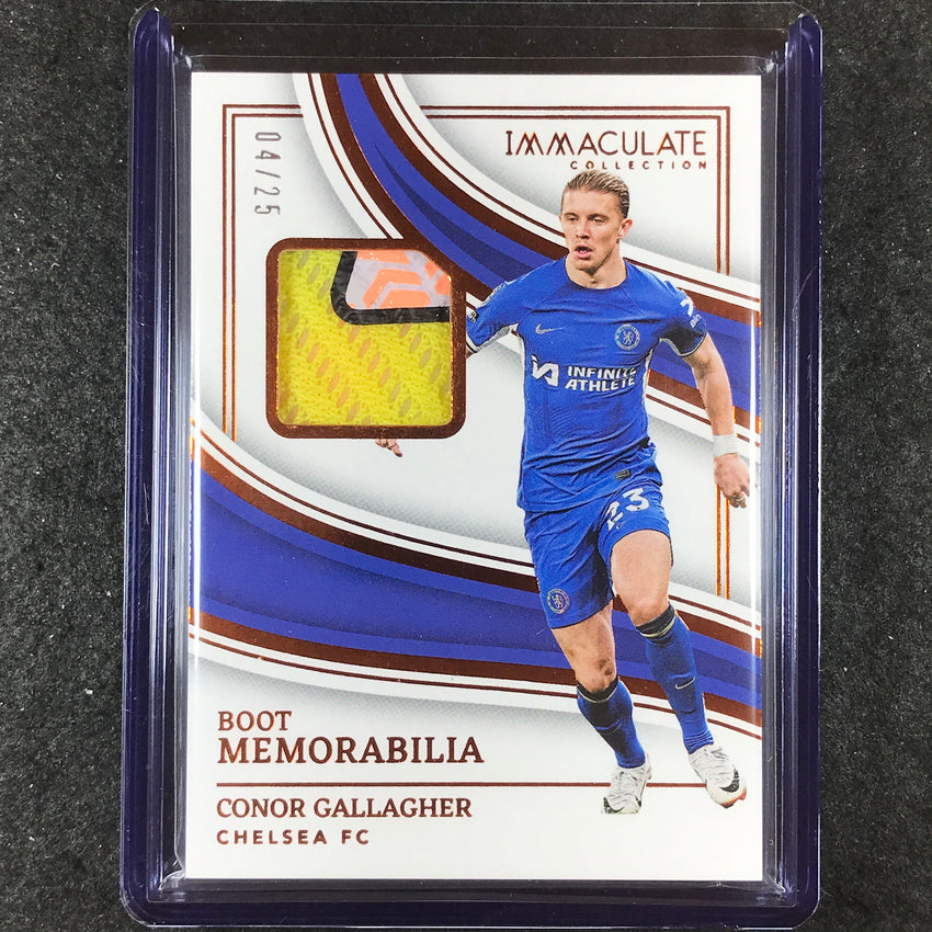 2023-24 Immaculate Soccer CONOR GALLAGHER Boot Memorabilia Relic 4/25