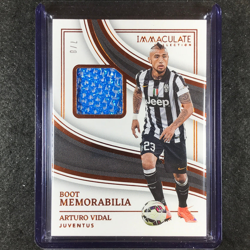 2023-24 Immaculate Soccer ARTURO VIDAL Boot Memorabilia Relic 7/8