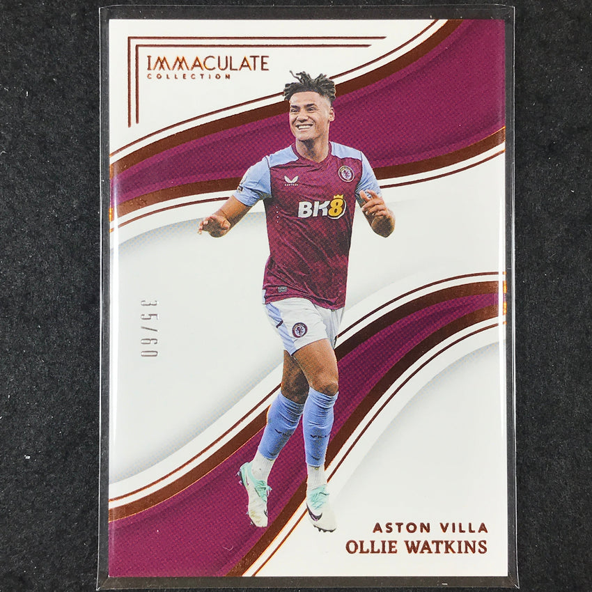 2023-24 Immaculate Soccer OLLIE WATKINS Base 35/60 #120