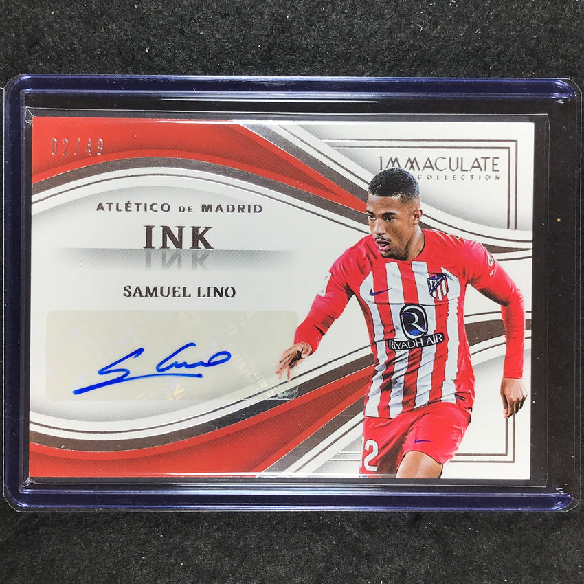 2023-24 Immaculate Soccer SAMUEL LINO Ink Auto Silver 2/49