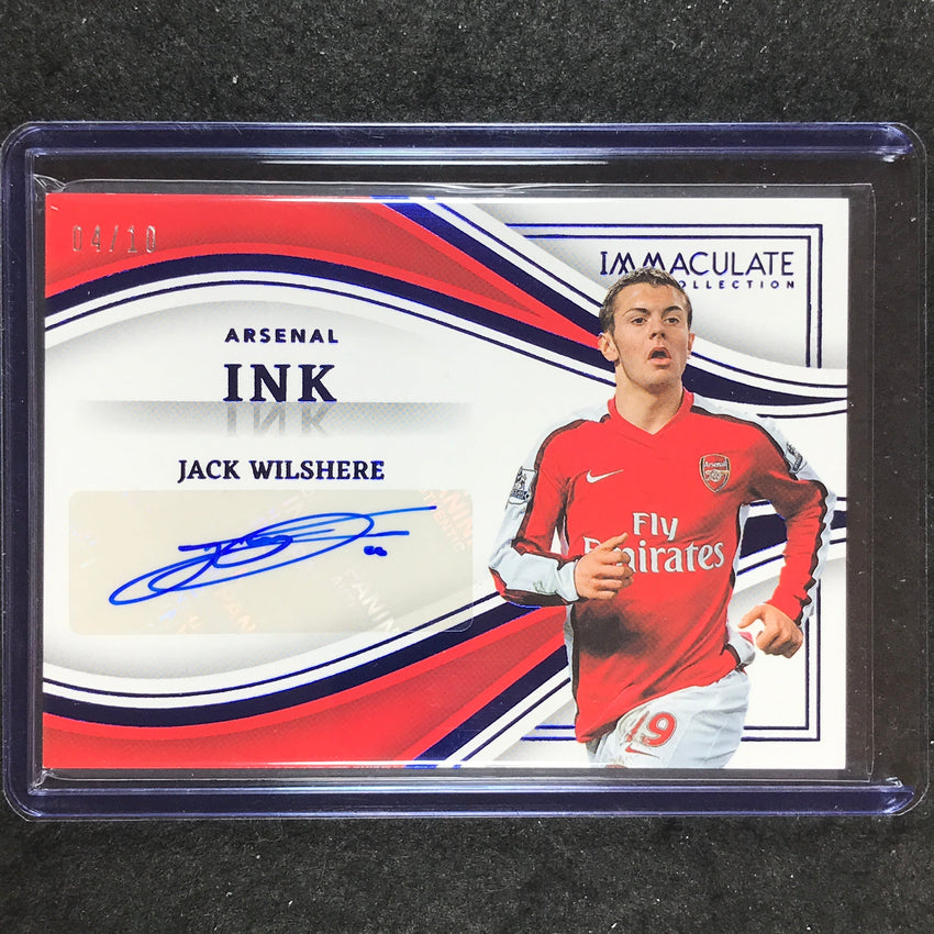2023-24 Immaculate Soccer JACK WILSHERE Ink Auto Sapphire 4/10
