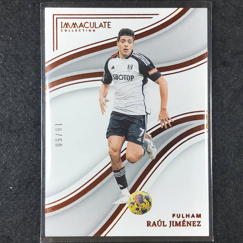 2023-24 Immaculate Soccer RAUL JIMENEZ Base 16/60 #174
