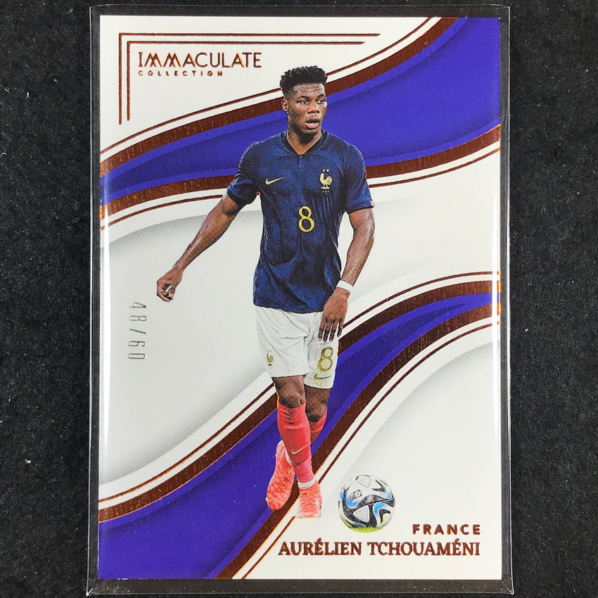 2023-24 Immaculate Soccer AURELIEN TCHOUAMENI Base 48/60 #20