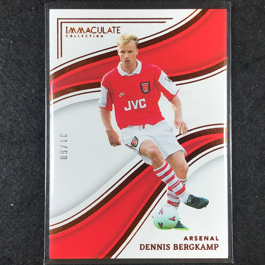2023-24 Immaculate Soccer DENNIS BERGKAMP Base 31/60 #261