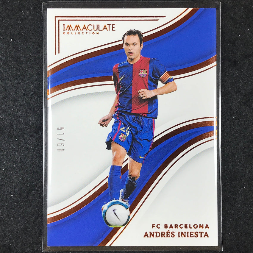 2023-24 Immaculate Soccer ANDRES INIESTA Base 51/60 #265