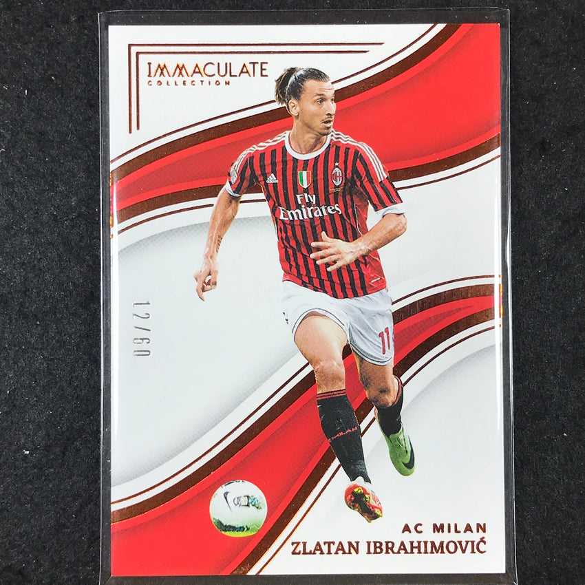 2023-24 Immaculate Soccer ZLATAN IBRAHIMOVIC Base 12/60 #275