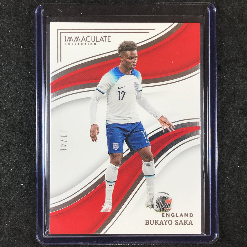 2023-24 Immaculate Soccer BUKAYO SAKA Base Silver 13/40 #12