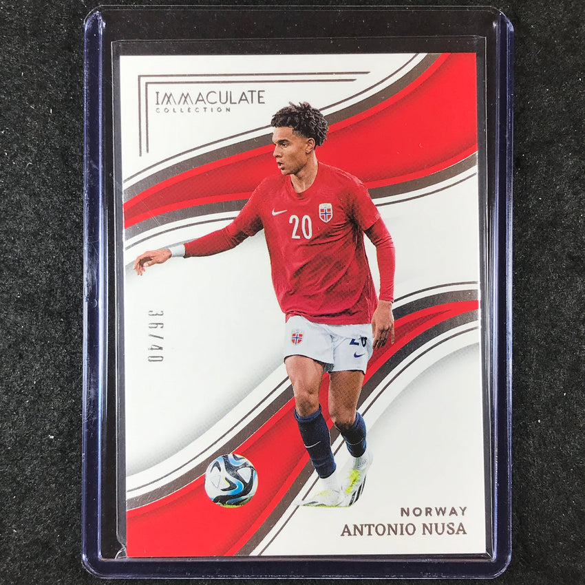 2023-24 Immaculate Soccer ANTONIO NUSA Base Silver 36/40 #40