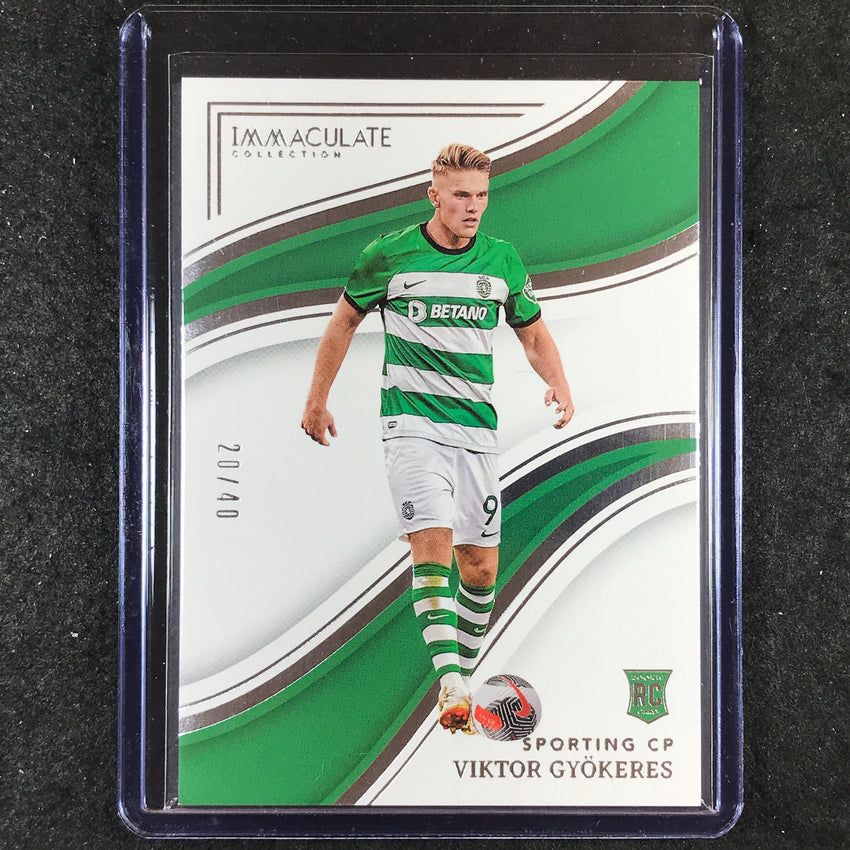 2023-24 Immaculate Soccer VIKTOR GYOKERES Rookie Base Silver 20/40 #85