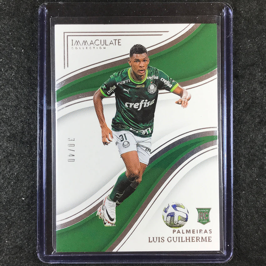 2023-24 Immaculate Soccer LUIS GUILHERME Rookie Base Silver 30/40 #94