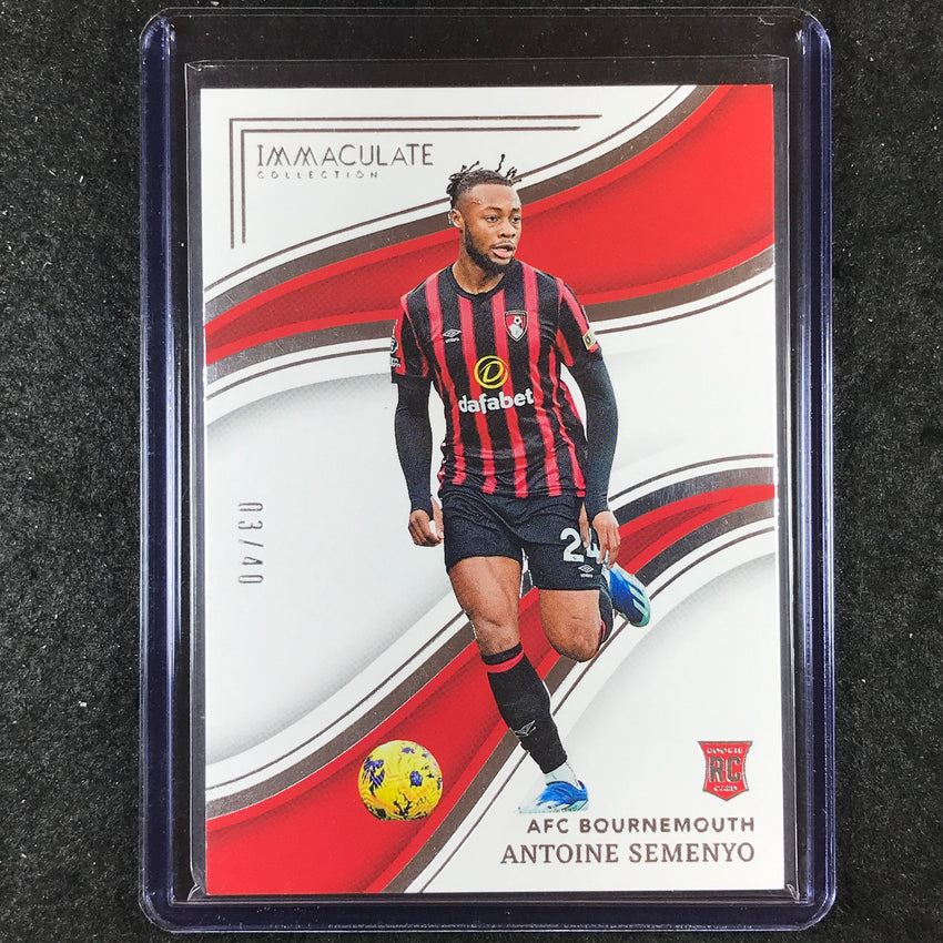 2023-24 Immaculate Soccer ANTOINE SEMENYO Rookie Base Silver 3/40 #104
