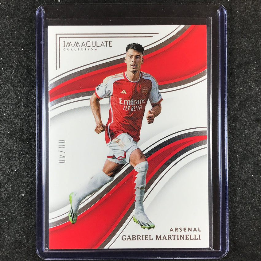 2023-24 Immaculate Soccer GABRIEL MARTINELLI Base Silver 8/40 #107