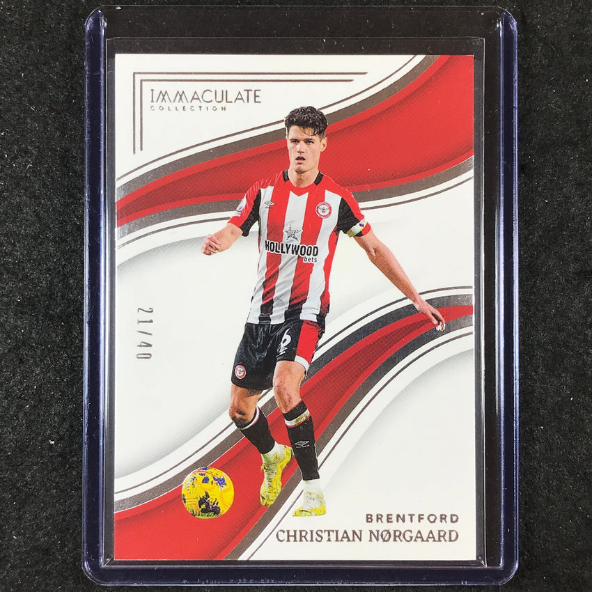 2023-24 Immaculate Soccer CHRISTIAN NORGAARD Base Silver 21/40 #132