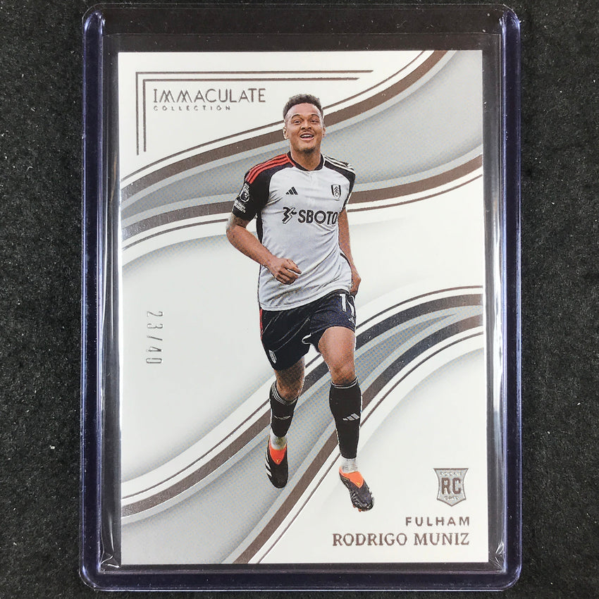 2023-24 Immaculate Soccer RODRIGO MUNIZ Rookie Base Silver 23/40 #170