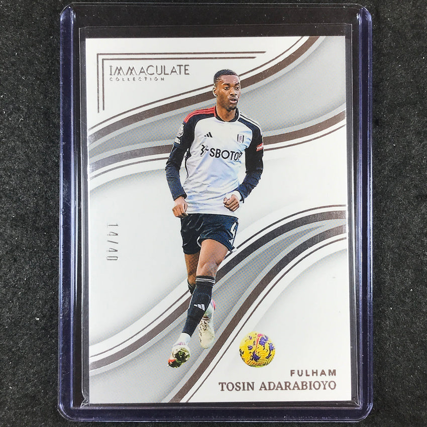 2023-24 Immaculate Soccer TOSIN ADARABIOYO Base Silver 14/40 #173