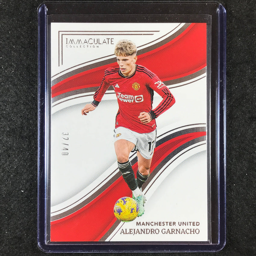 2023-24 Immaculate Soccer ALEJANDRO GARNACHO Base Silver 32/40 #205