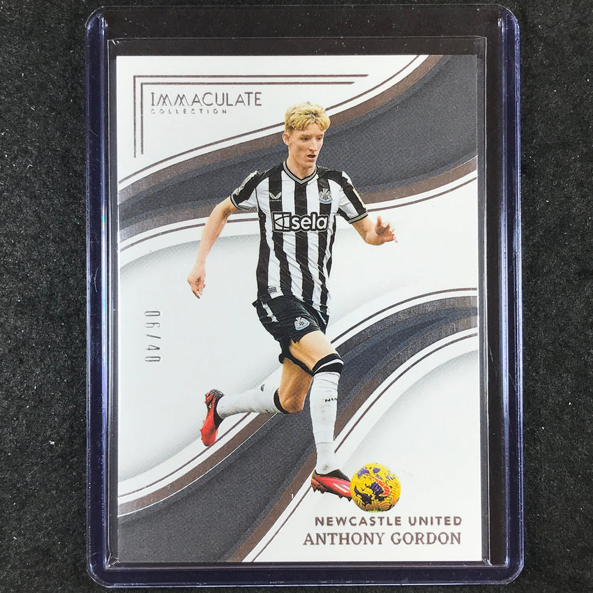 2023-24 Immaculate Soccer ANTHONY GORDON Base Silver 6/40 #214