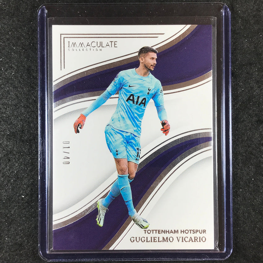 2023-24 Immaculate Soccer GUGLIELMO VICARIO Base Silver 1/40 #229
