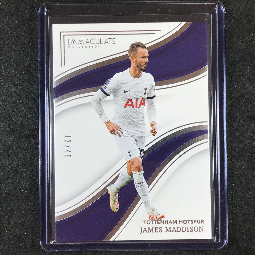 2023-24 Immaculate Soccer JAMES MADDISON Base Silver 12/40 #230
