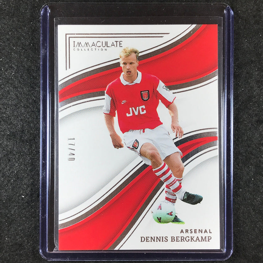 2023-24 Immaculate Soccer DENNIS BERGKAMP Base Silver 17/40 #261
