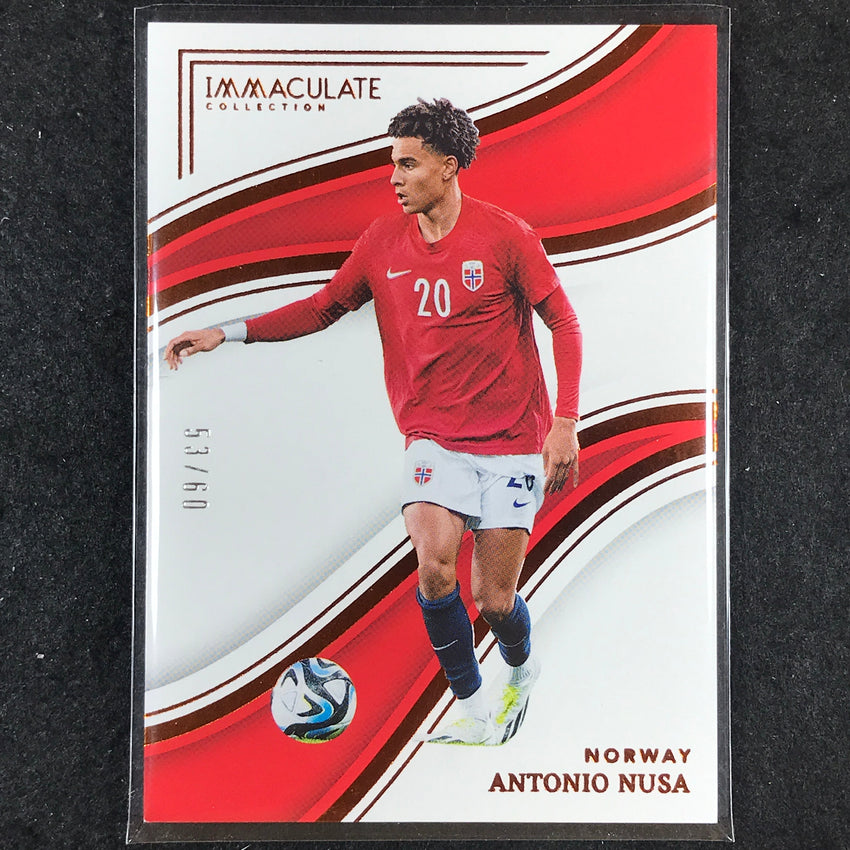 2023-24 Immaculate Soccer ANTONIO NUSA Base 53/60 #40