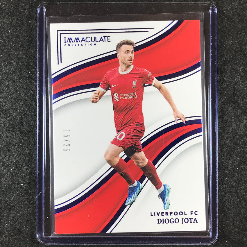 2023-24 Immaculate Soccer DIOGO JOTA Base Sapphire 15/25 #180