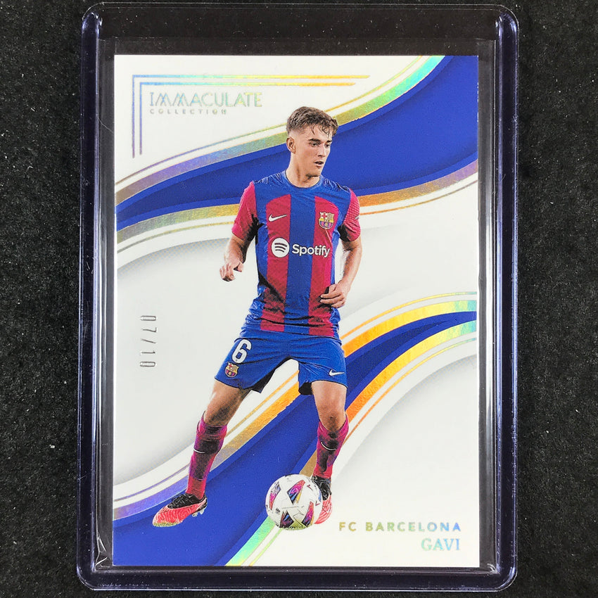 2023-24 Immaculate Soccer GAVI Base Gold 7/10 #57