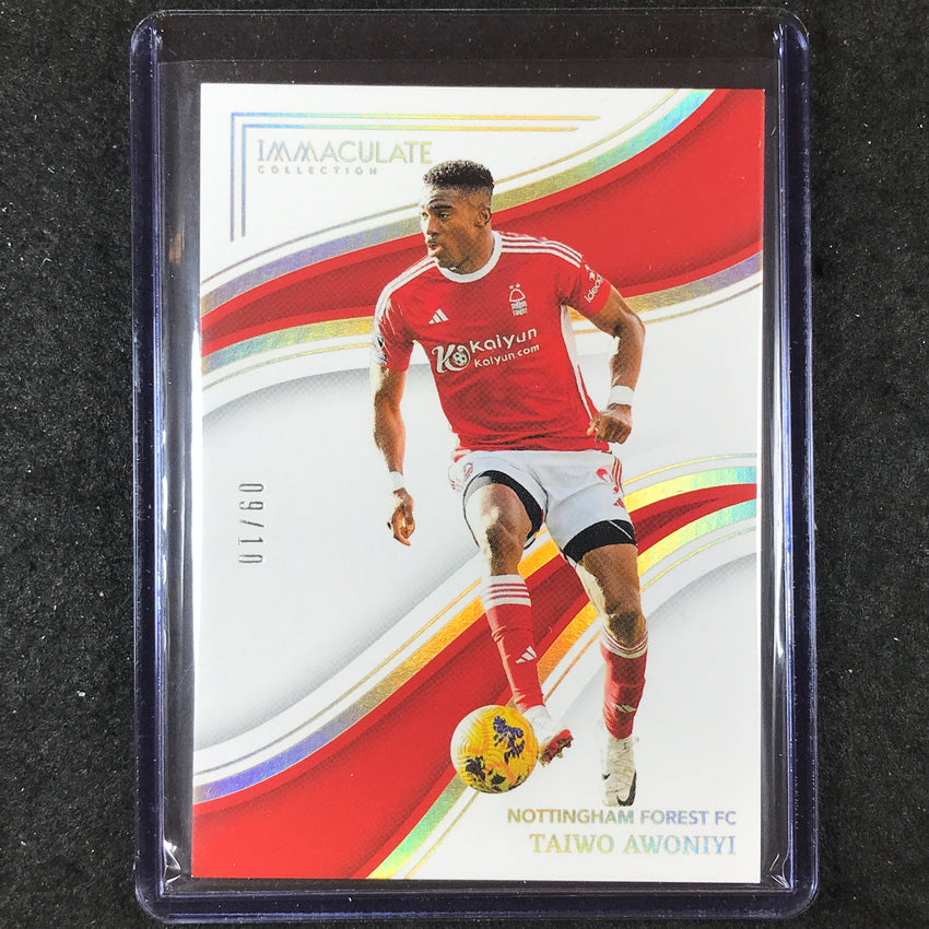 2023-24 Immaculate Soccer TAIWO AWONIYI Base Gold 9/10 #216