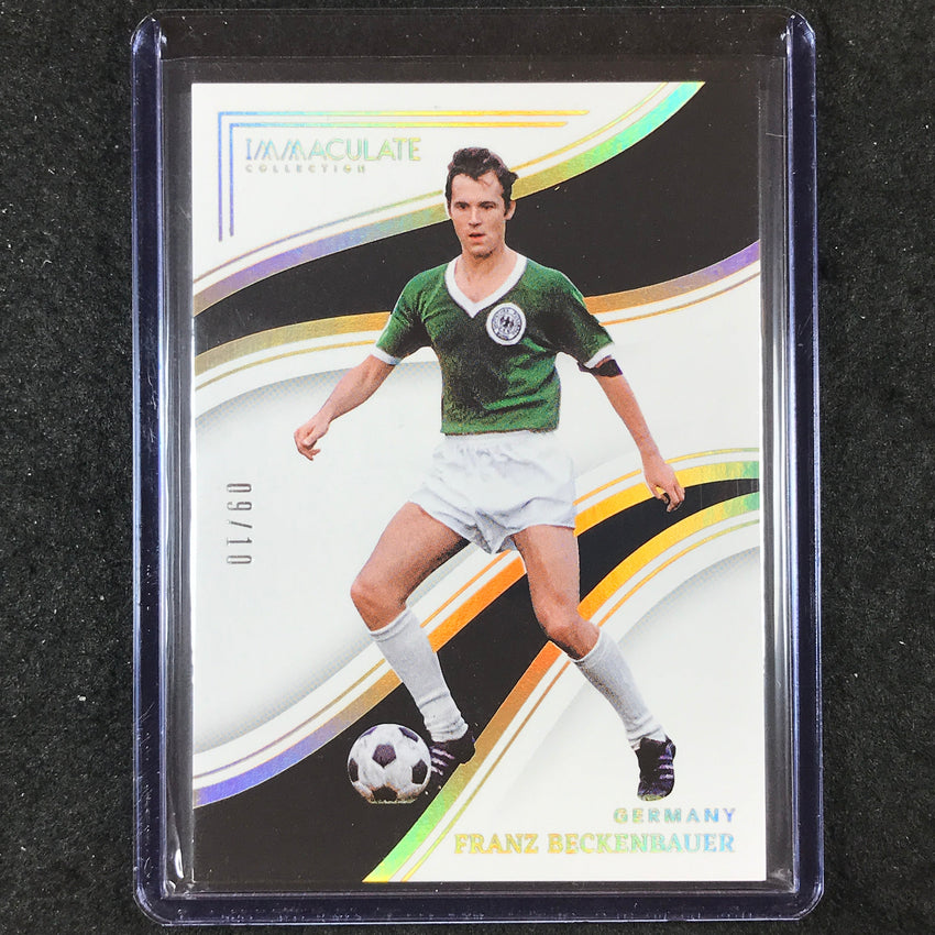 2023-24 Immaculate Soccer FRANZ BECKENBAUER Base Gold 9/10 #270
