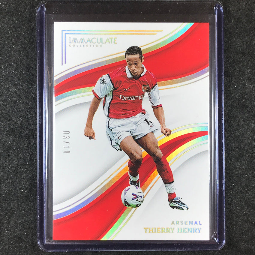2023-24 Immaculate Soccer THEIRRY HENRY Base Gold 3/10 #271
