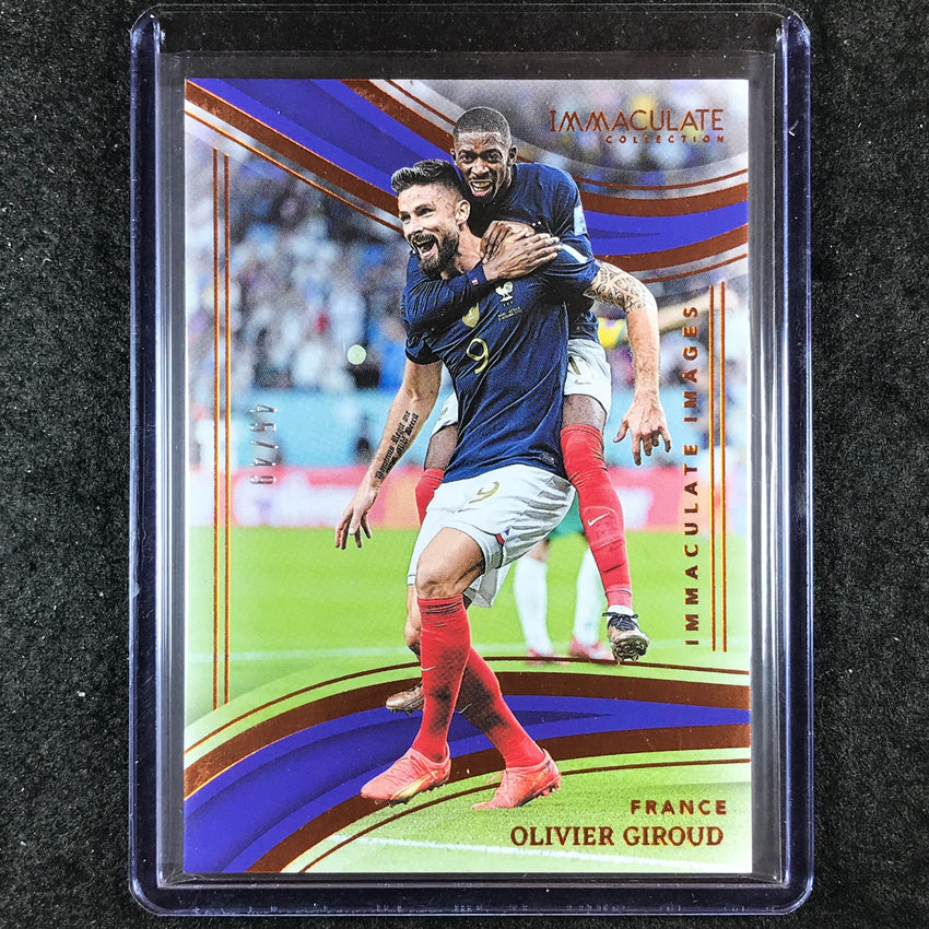 2023-24 Immaculate Soccer OLIVIER GIROUD Immaculate Images 45/49 #9